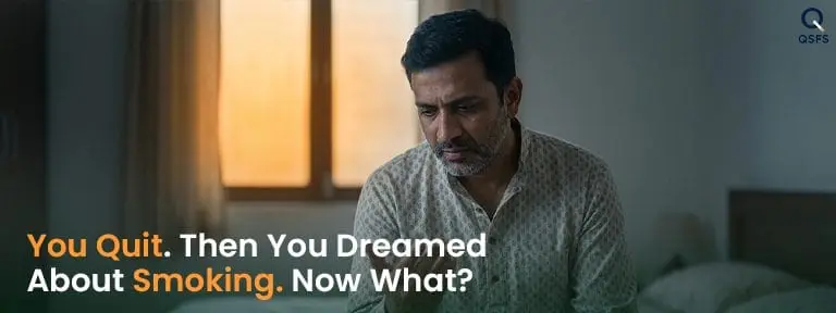representing the brain healing during smoking dreams after quitting