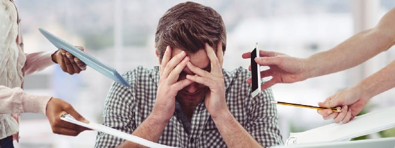 A frustrated smoker surrounded by herbal supplements and cigarettes, symbolizing the failure of natural remedies to reduce nicotine cravings.
