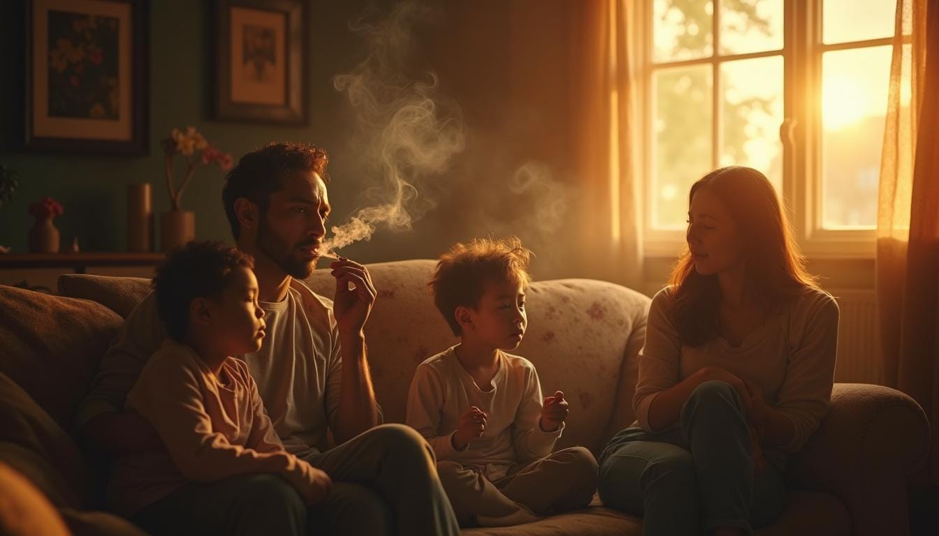 Health risks of secondhand smoke on children and adults.