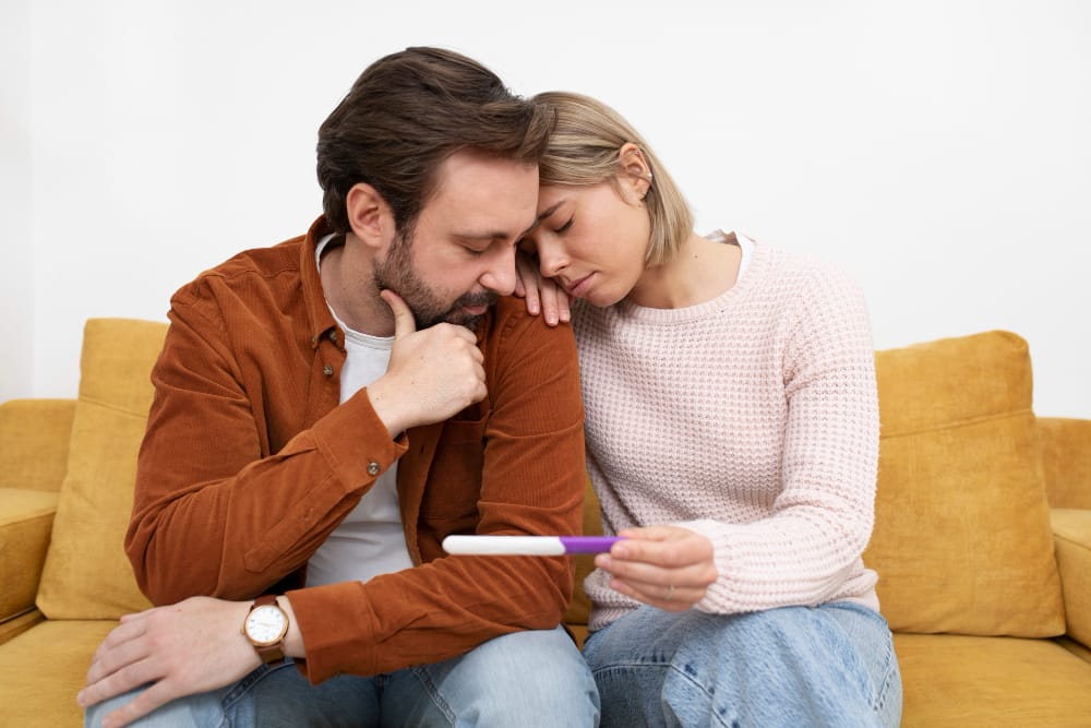 Comparison of normal sperm vs. damaged sperm caused by smoking.