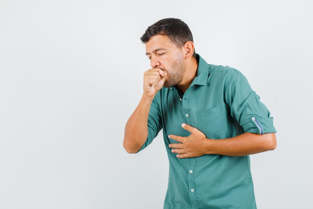 Cigarette tar coats your lungs in thick black sludge, destroying lung function over time.