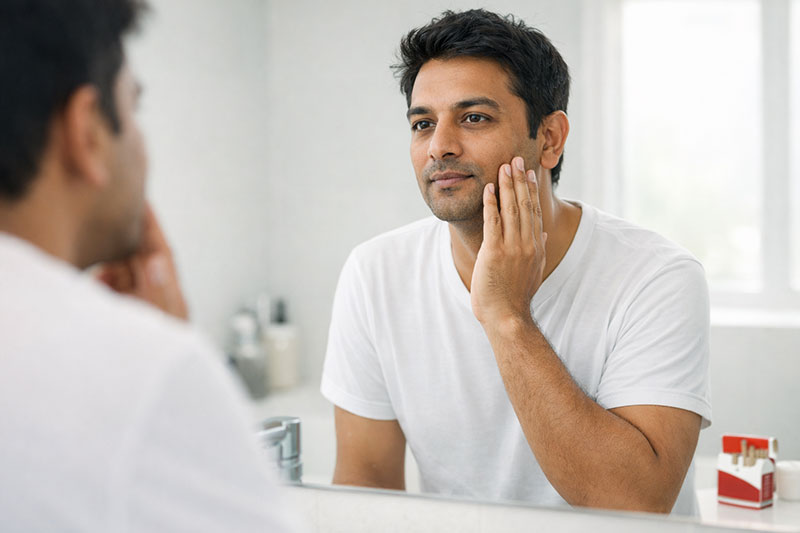 Read more about the article Smoking and Skin Health: Wrinkles, Aging & Collagen Damage