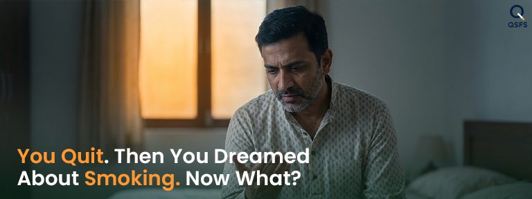 representing the brain healing during smoking dreams after quitting